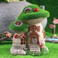 thumbnail image 2 of Solar Lighted Fairies Garden House With Automatic Night Light Waterproof Resin Outdoor Decoration Suitable for Landscape, 2 of 9