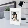 thumbnail image 5 of DistinctInk Greeting Card / Note Card - Biewer Terrier Puppy Graduation - PACK of 25, 5 of 7