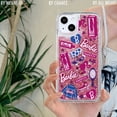 thumbnail image 2 of Huawei P60 P50 P40 P30 P20 Mate 50 40 30 Pro Lite Honor Magic5 X9A X9 X8 X7 70 50 Barbie Muñeca Transparente Cubierta Movedizas Glitter Lindo Caso, 2 of 4