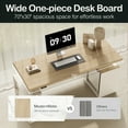 thumbnail image 4 of ModernMate 71" W One-Piece Electric Height Adjustable Standing Desk with Privacy Panel Charging Station, File Cabinet Storage For Home Office, 4 of 7