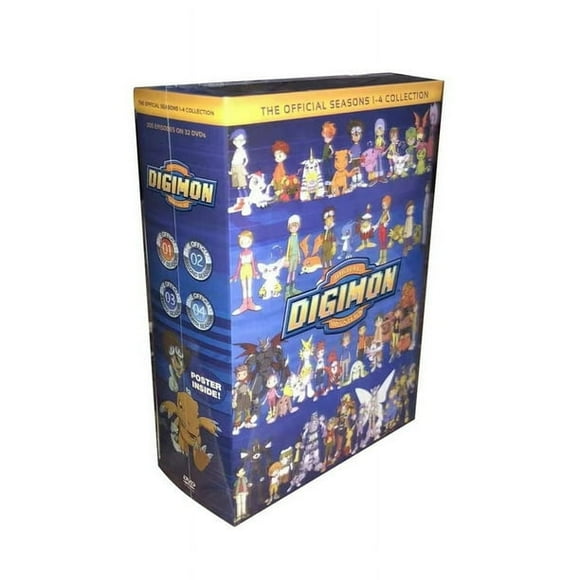 Digimon digivice : la Série Complète Saisons 1-4 (DVD)
