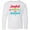 AA-White, variant on Inktastic Christmas Joyful Merry and Blessed with Snowflakes Long Sleeve Youth T-Shirt