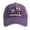 Purple #26, variant on DORKASM 9/11 25th Anniversary Hat 911 Memorial Flag Floral Baseball Gray one size