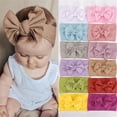 thumbnail image 3 of LNMQLPDBS Bows for Baby Girls Cute Bowknot Headbands Soft Handmade Hairbands Toddler Hair Accessories Newborn Infant Kids Children's Day Gifts, 3 of 4