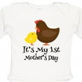 thumbnail image 4 of Inktastic 1st Mothers Day Boy Girl Boys or Girls Long Sleeve Baby Bodysuit, 4 of 5