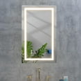 thumbnail image 2 of Tcbosik 40x24 inch LED Bathroom Mirror, Stepless Dimmable Wall Vanity Mirror with Smart Touch Button, Anti-Fog, Memory Function, 3 Colors, Makeup Mirror with Front and Backlight (Horizontal/Vertical), 2 of 6