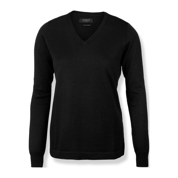 Nimbus - Jersey Ashbury de Punto para Mujer (Negro) Nimbus UTRW6360_black