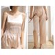 thumbnail image 4 of Gibobby Pijamas para mujer Pijamas de mujer Lencería Lencería de satén Sexy Camisón Slips Conjuntos de dormir Sexy Slips Ropa de dormir Conjuntos de camisón(Oro Rosa,G), 4 of 5