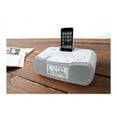 thumbnail image 5 of FM-RBDS / AM / Aux-in Digital Tuning Atomic Clock Radio with iPod Dock, White, 5 of 7