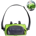 thumbnail image 1 of Bolsa de manillar de bicicleta Bolsa de teléfono de bicicleta de moda Bolsa delantera de bicicleta impermeable para almacenamiento de bicicletas Ciclismo (Verde) Ormromra LN-2178, 1 of 4