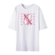 thumbnail image 1 of Camiseta de mujer con cuello redondo, ropa sencilla, manga corta para oficina, trabajo, compras Blanco Yuyangstore Camiseta para mujer, 1 of 8
