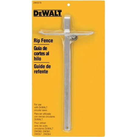 Dewalt Dw788 Scroll Saw - Dewalt - DW3278 - 12-1/2 x 5-3/8 Steel Rip Fence, For Use With Black and Decker Worm Drive Saws