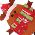 thumbnail image 3 of Tenedor de dibujos animados Utensilio de corte Navidad Navidad Reno Cuchara Funda Protector de manga Bolsa de ropa Decoración de vajilla AweSitey ZHF0220, 3 of 5