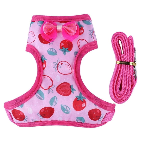 Adjustable Duck Harness For Rabbits With Sticker Leash, Nylon Material, Size Adjustable