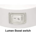 thumbnail image 3 of 3-HeadÂ White Outdoor Integrated LED Security Flood Light 1800 to 3600 LumenÂ BoostÂ Dusk-to-Dawn Photocell 4000K, 3 of 3