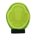 thumbnail image 1 of Guantes para el cuidado de mascotas ligeros de 1 Pc de Unique Bargains para tienda de mascotas de baño Amarillo Verde Silicona, 1 of 4