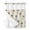 Beige, variant on No Hook Cloth Fabric Shower Curtain with Snap in Liner, Violet Purple Palm Tree Waterproof Shower Curtains Set with See Through Top Window, Summer Tropical Modern Art Bath Curtains Shower 36"x72"