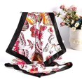 thumbnail image 4 of AWAYTR 35” Large Square Satin Head Scarf - 3Pcs Women Satin Hair Scarves Silk Bandana Scarf Headscarf, 4 of 9