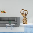 thumbnail image 2 of Estatua de José, figura de resina de pareja, escultura de arte moderno, adorno de cerámica ideal para aniversario, boda, Valentín y decoración del, 2 of 8