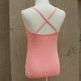 thumbnail image 2 of TiaoBug Kids Girls Sleeveless Camisole Ballet Dance Leotard Gymnastic Tank Bodysuit Dancewear, 2 of 2