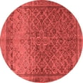 thumbnail image 1 of Ahgly Company Indoor Round Persian Red Traditional Area Rugs, 3' Round, 1 of 4