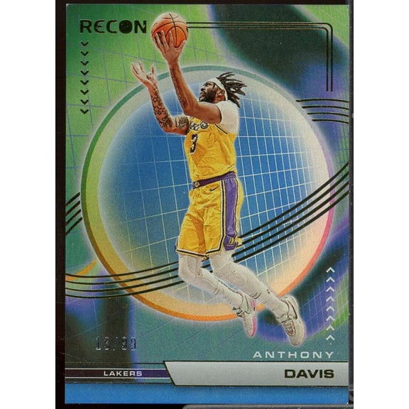 Anthony Davis Card 2022-23 Panini Recon Holo Blue #109