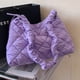thumbnail image 2 of Lady Soft Quilted plisado Sling Bag Casual Cloud Monedero para fiesta Puffer Bag, 2 of 5