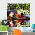 thumbnail image 1 of Candles Towels Stones and Wall Mural Decal by Wallmonkeys Vinyl Peel and Stick Graphic (36 in H x 35 in W), 1 of 4