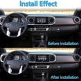 thumbnail image 3 of Air Conditioning A/c Outer Vent Rings Trim Decoration Cover Interior Accessories For 2016-2021 (bla, 3 of 5