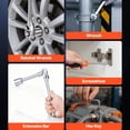 thumbnail image 4 of Mechanics Tool Set and Socket Set, 1/4" 3/8" 1/2" Drive Deep and Standard Sockets, 230-450 Pcs SAE and Metric Mechanic Tool Kit with Bits, Hex Wrenches, Combination Wrench, Accessories, Storage Case, 4 of 7