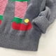 thumbnail image 5 of Suéter Para Niños, Bebés, Niñas, Niños, Navidad, Papá Noel, Suéter De Punto, Suéter, Tops, Gris Odeerbi LM103-3074, 5 of 7