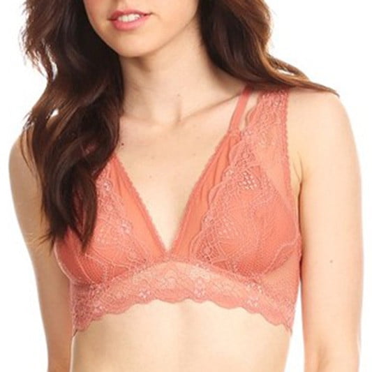 layered lace bralette