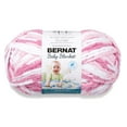 thumbnail image 3 of (1 pack) Bernat® Baby Blanket™ #6 Super Bulky Polyester Yarn, Pink Dreams 10.5oz/300g, 220 Yards, 3 of 12