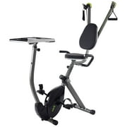 Stamina WIRK Upright Exercise Bike Workstation and Standing Desk with Strength System, 300 lb. Weight Limit