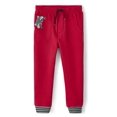 thumbnail image 1 of Gymboree Boys and Toddler Fleece Jogger Sweatpants, Racoon Royal Red, 3T, 1 of 3