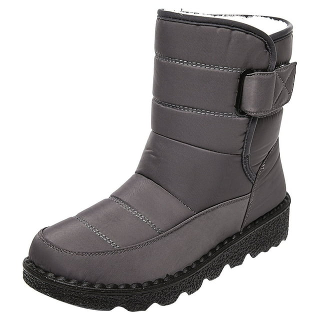 Bottes d'Hiver XZNGL en Coton, Nouvelles, Neige, Imperméables, à Tige Haute, Antidérapantes pour Femmes