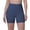 BDE30-Blue, variant on Women'S Biker Shorts Workout Gym Shorts High Waist Tummy Control Athletic Running Yoga Brown L