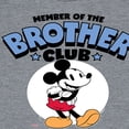 thumbnail image 3 of Mickey And Friends - Member Of The Brother Club - Youth Short Sleeve Graphic T-Shirt, 3 of 5