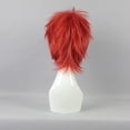 thumbnail image 5 of Unique Bargains Wigs for Women 14" Orange Wigs with Wig Cap Short Hair, 5 of 6