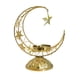 thumbnail image 2 of Uuowzo Crescent Metal Incense Furnace Gold Living Room Tabletop Incense Furnace Ornament Decoration Indoor Outdoor Christmas Decorations, Gold, 2 of 6