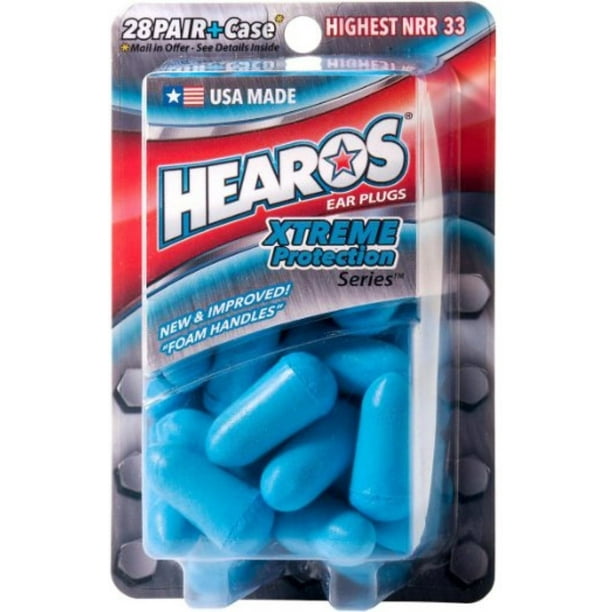 Hearos Xtreme Protection Ear Plugs 28 pairs (Pack of 2)