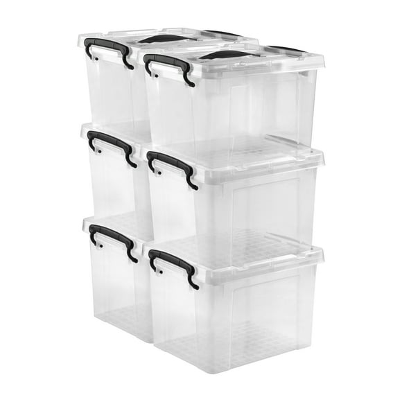 Kit de 6 Cajas de Almacenamiento AG BOX 6 Litros