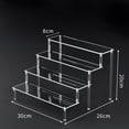 thumbnail image 2 of 1-3 Layers Acrylic Display Stand Perfume Figurine Transparent Storage Rack, 2 of 11