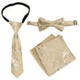 thumbnail image 5 of Gioberti Kids and Boys 4pc Paisley Vest Set - Vest, Bowtie, Tie, Pocket Square, 5 of 5