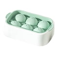 thumbnail image 2 of Ludlz Ice Cube Mold Easily Demold Full Ball with Lid 6 Grids Storage Bin Ice Cube Maker Tray Coffee Shop Supply, 2 of 8