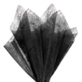 thumbnail image 1 of Papel de Envoltura Floral Coreano de 38 Hojas de Algodón, 11.8" [Negro], 1 of 1