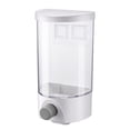 thumbnail image 2 of Wosthever Dispensador de granos, caja de cereales de pared de cocina para el hogar, contenedor de almacenamiento de alimentos montado, ventana 1L, 2 of 5