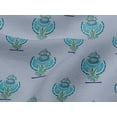 thumbnail image 4 of oneOone Viscose Jersey Fabric Floral Block Print Fabric BTY 60 Inch Wide, 4 of 5