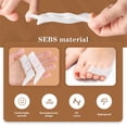 thumbnail image 3 of Guardoinrt 6x Transparent Color Improve Foot Health With Toe Straightener Corrector Easy And Effective 1Set, 3 of 6