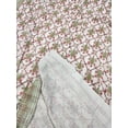 thumbnail image 3 of Vintage Hand Block Printed Kantha Quilt Indian Twin Size Bedspread Bedding Cotton Throw Floral Print, 3 of 5